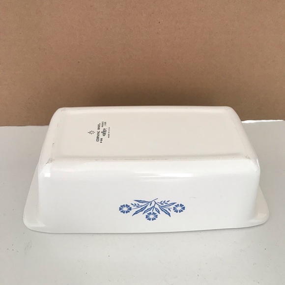 Corningware Blue Cornflower Loaf Pan - Picture 3 of 4